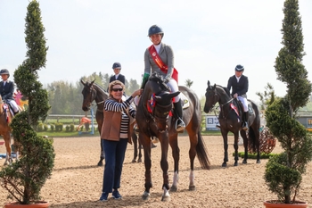 Rachel Proudley Tops GFS Saddles Senior Newcomers Second Round at Stainsby Grange 